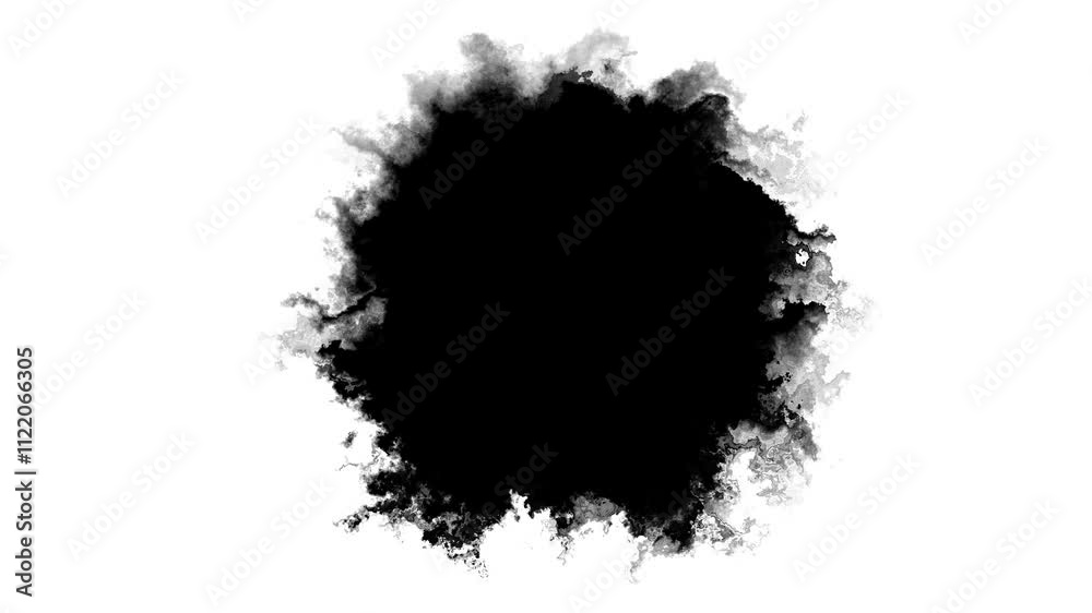 Black ink brush paint stroke transition Brush leak spreads over screen liquid splashing, drops, strokes, stain grunge. stencil frame drip spray, liquid graffiti ink splatter background, watercolor 4K