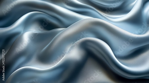 White gray satin texture that is white silver fabric silk background with beautiful soft blur pattern natural photo