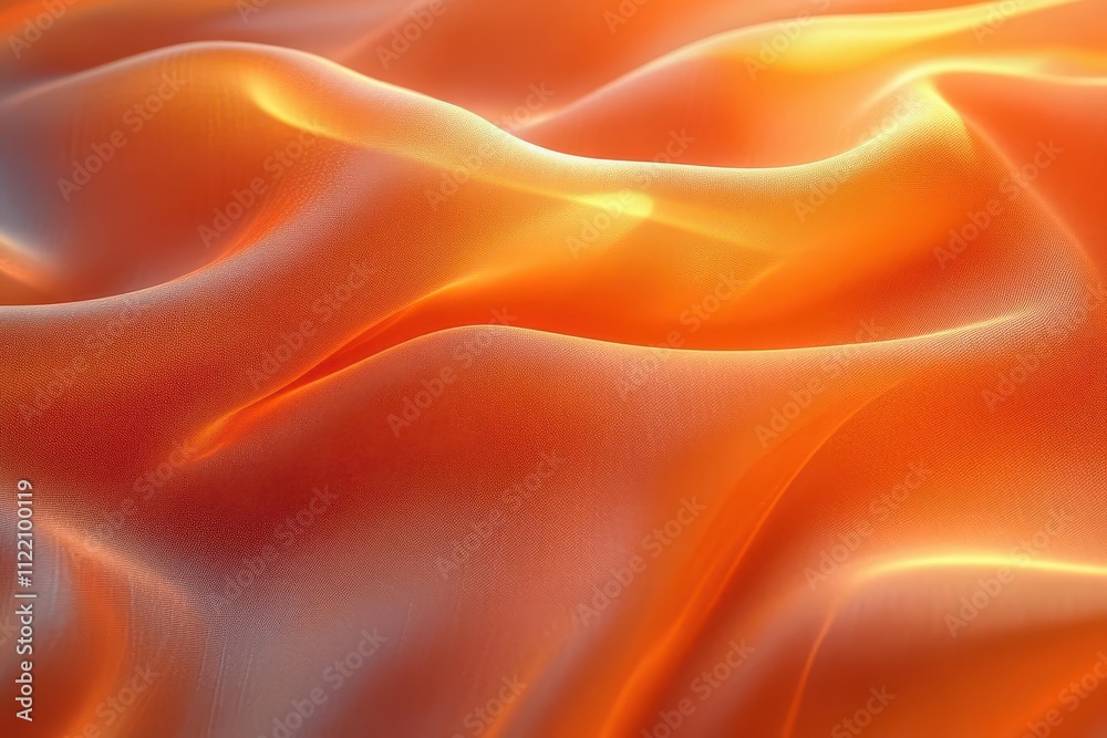 Fototapeta premium metallic orange background featuring a smooth gradient from light to dark, capturing a sense of warmth and modernity, perfect for graphic design applications