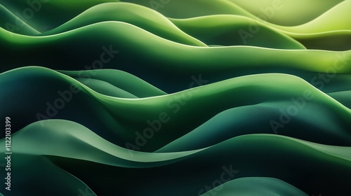 horizontal banner with waves. modern waves background illustration

 photo