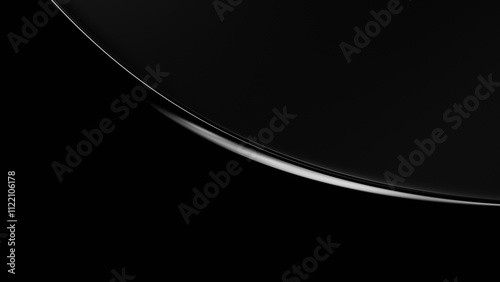 3d Abstract black background Illustration. 3d rendering illustration not AI