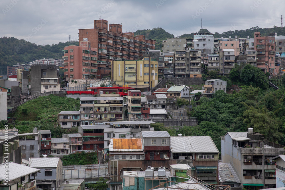 Fototapeta premium Keelung cityscape
