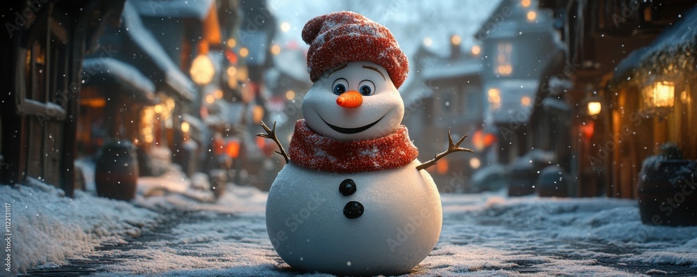 Obraz premium Snowman