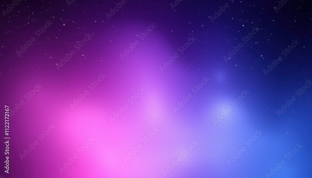 Fototapeta premium Abstract Cosmic Nebula with Stars Background