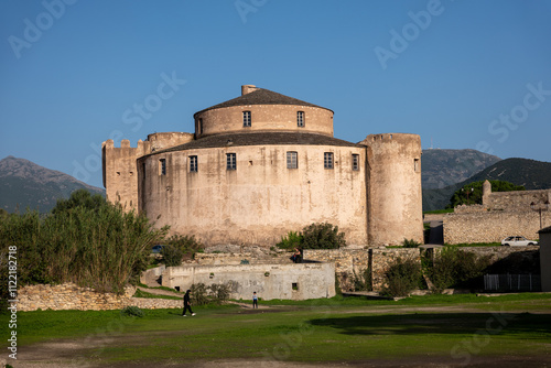 old fortress in the city, cap corse