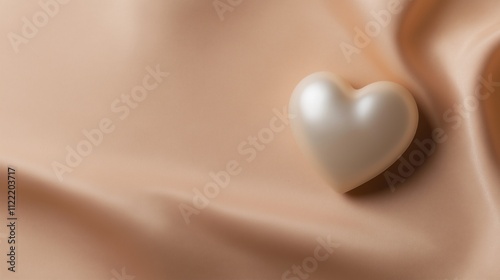 Abstract love concept with minimalistic heart design for elegant decor