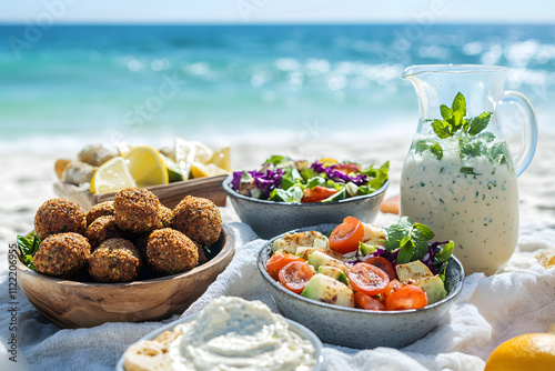 Food in the beach