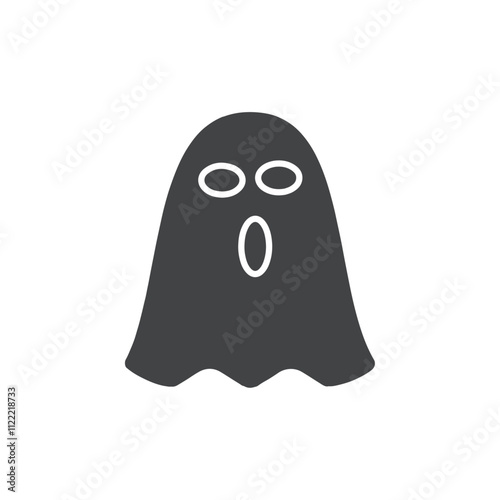 ghost icon outline simple logo