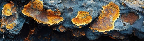 Exploring unique geological featuresrock formations coastal area nature photography textured environment close-up view natural concepts