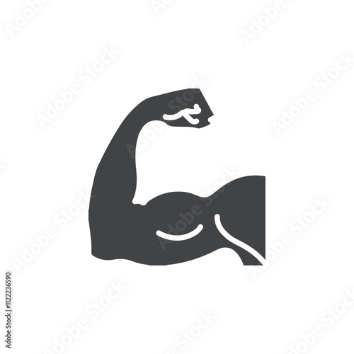 bicep icon sign and symbol