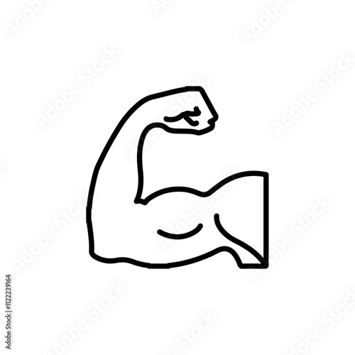 bicep icon sign and symbol