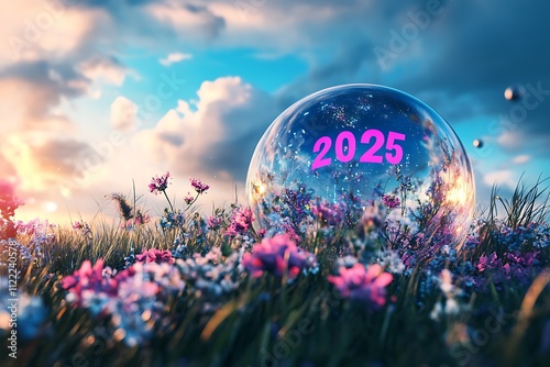 Crystal Ball 2025 in Flower Field