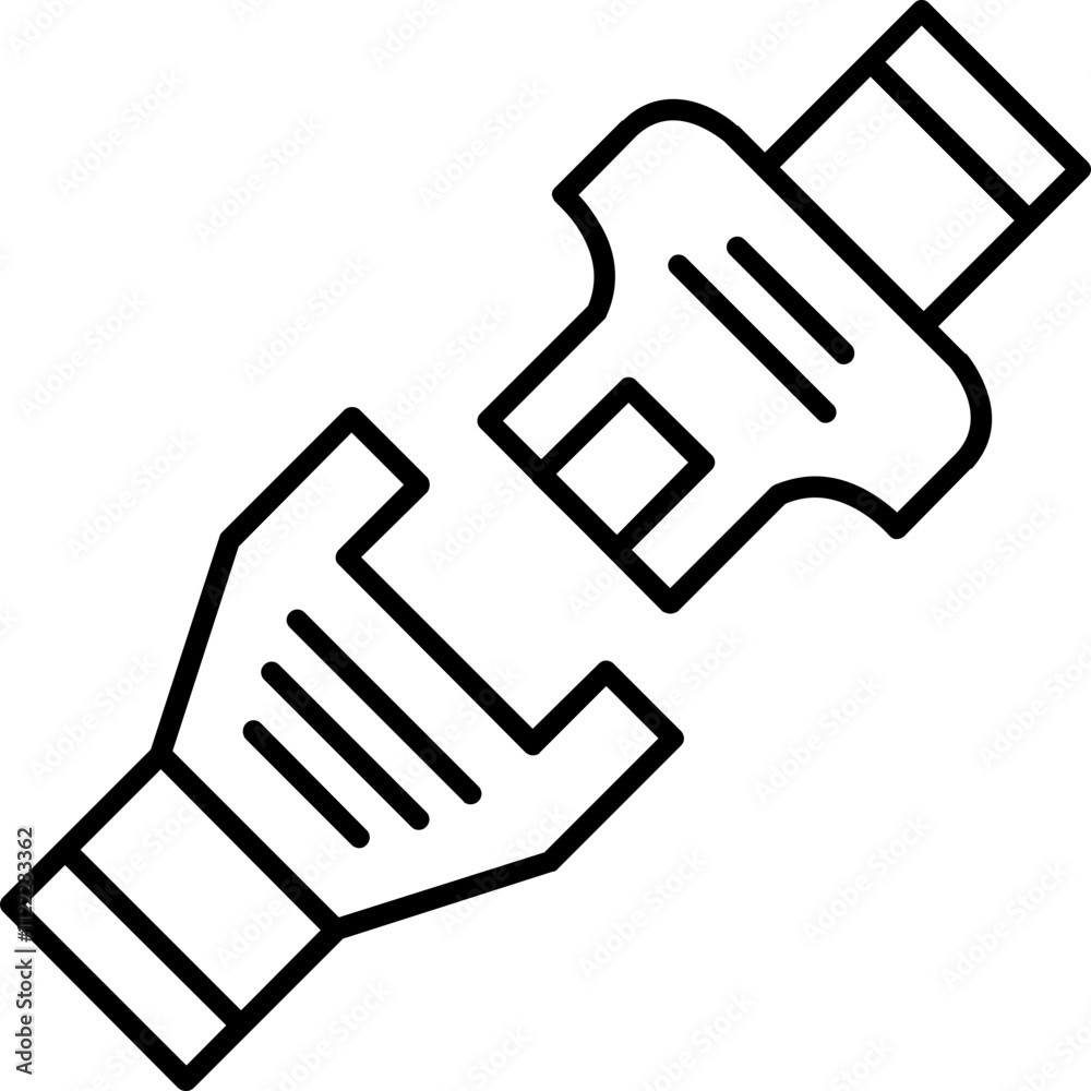 Obraz premium Seatbelt Icon