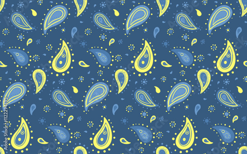 Orient fantasy and india botanical. Boteh herbal as calm sample. Repetition complexity as textile ethnic.