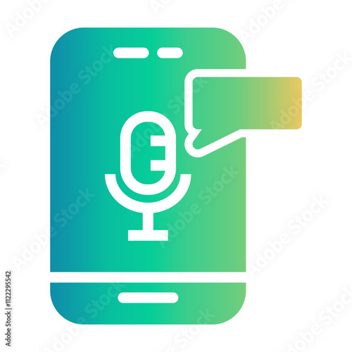 voice message Gradient icon