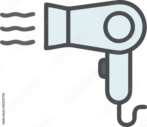 Hair dryer icon