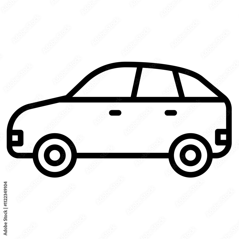 Fototapeta premium City Car icon