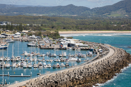 Coffs Harbour - NSW Australia - Coffs Marina - Popular destination on the North Coast of NSW Australia