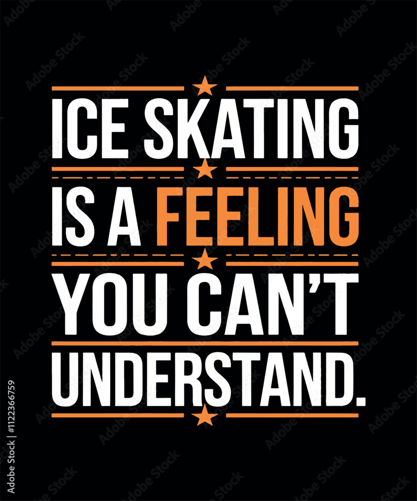 Fototapeta premium Skating T- shirt Design