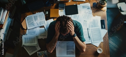Overwhelmed Student: A Study in Stress and Academic Pressure