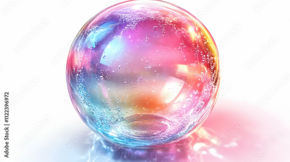 Rainbow Sphere: Bubbles, Light, Color, Shimmer, Glow Rainbow Sphere: Bubbles, Light, Color, Shimmer, Glow