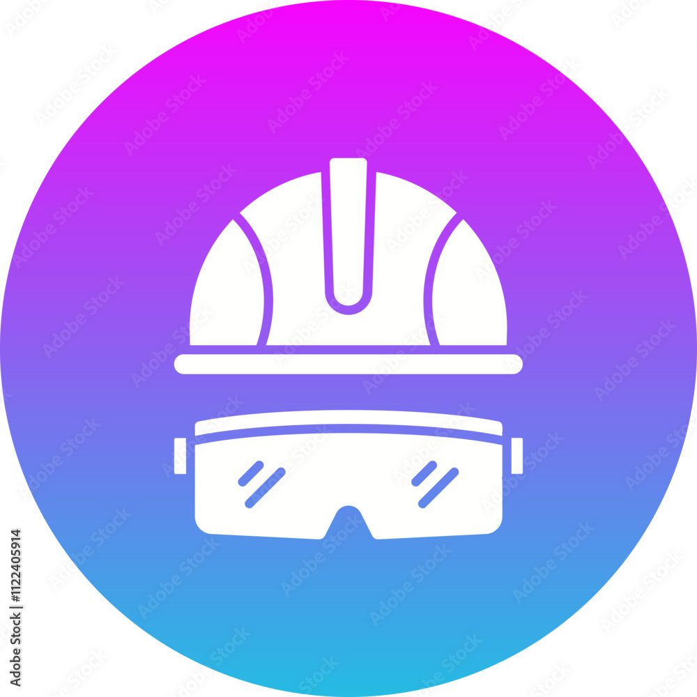 Fototapeta premium Safety Glasses Icon