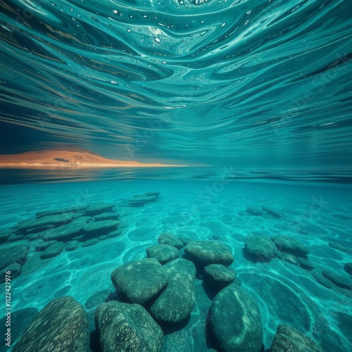 Gulf stream underwater in the atlantic River landscapes Ultra realistic Photorealistic landscape photographywater travel sky beautiful tourism outdoor
