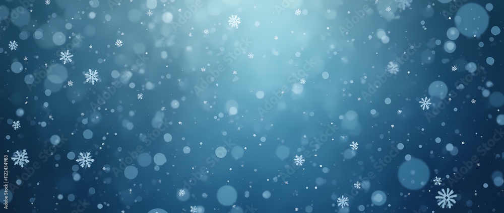Realistic snowflake background of different shapes and sizes Realistic snowflake background of different shapes and sizes