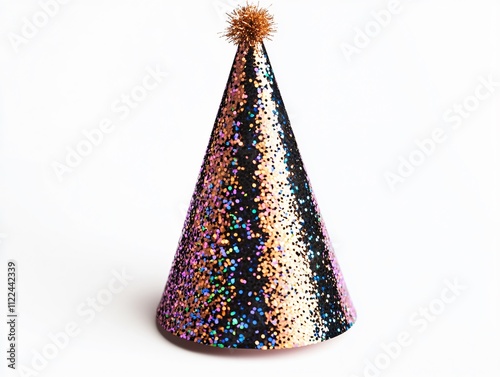 Glitter conical hats for any celebration.
