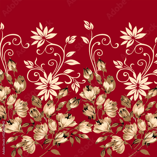 Abstract Flower background suitable for home decore and wallpaper purpose


