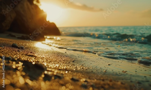 The beauty of the sea in summer.