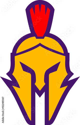 soldier greek roman sports logo