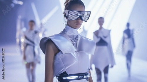 Visionary Fashion Show with High-Tech Couture photo