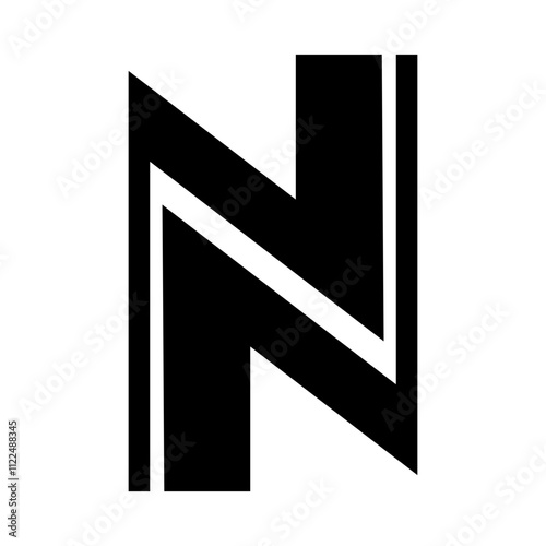 Geometric logo icon design template. 