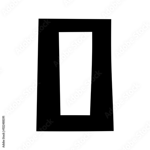 Letter O icon logo design template. 
