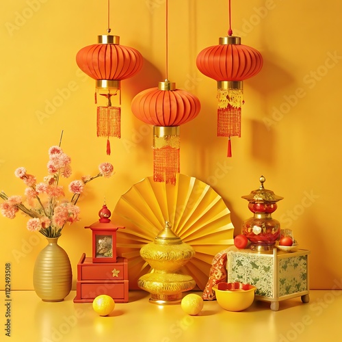 Lunar New Year Editable Design for Digital and Print photo