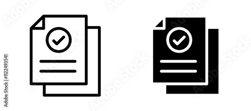 Compliance icon symbol collection on white background.