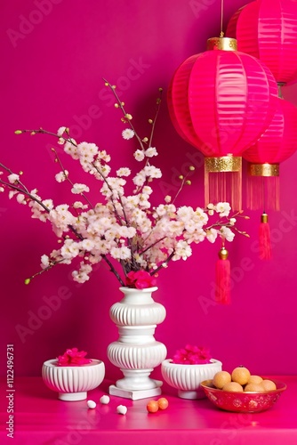 Spring Festival Celebration Design for Events and Parties photo