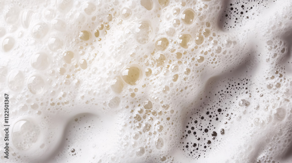 Abstract white soapy foam texture with bubbles. Abstract white soapy foam texture with bubbles.