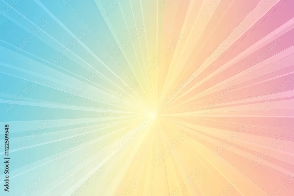 Fototapeta premium Bright radial lighting texture background