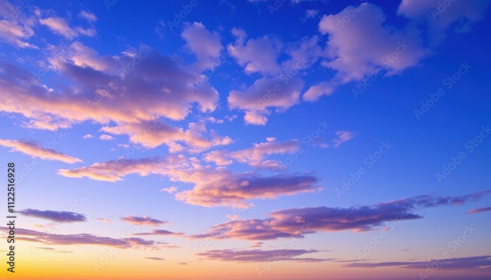 Obraz premium beautiful and spectacular dusk
