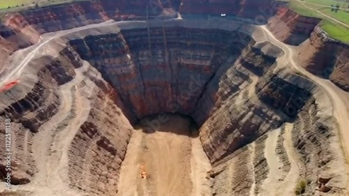 the activities in the coal mine are very cool