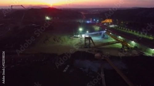 the activities in the coal mine are very cool