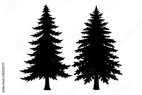 Pine Tree Vector Design photo