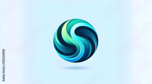 abstract blue background with circles