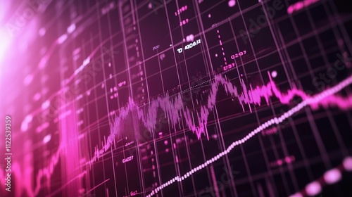 Abstract finance investing background with charts data and graphs,