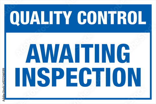 02 Blue Quality Control Label...