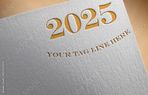 2025 in best white background