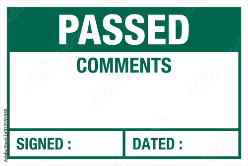 16 Green Quality Control Labe...