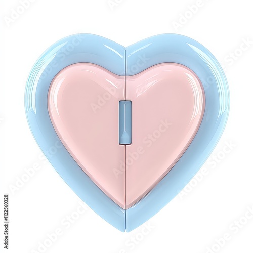 Cute valentine heart sharpener design